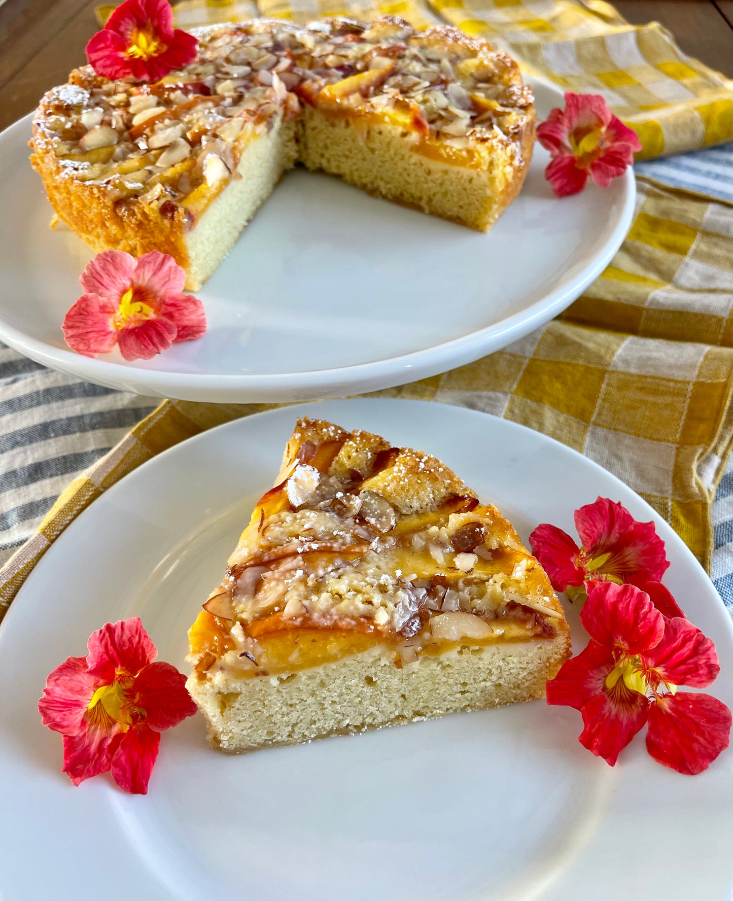 Peach Torte image 0