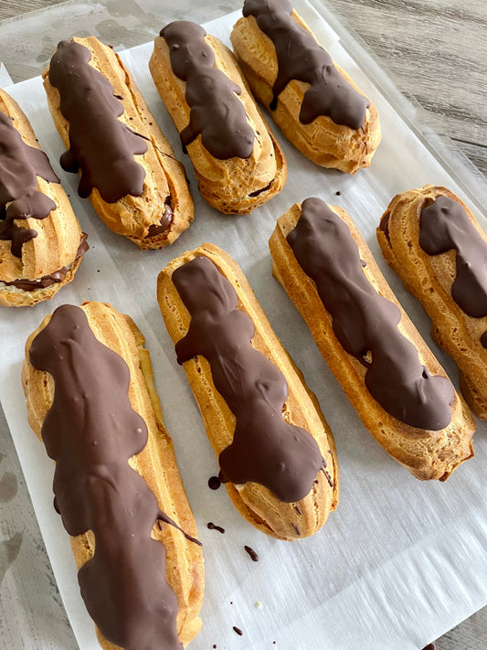 Chocolate Eclairs (Half Dozen) image 1