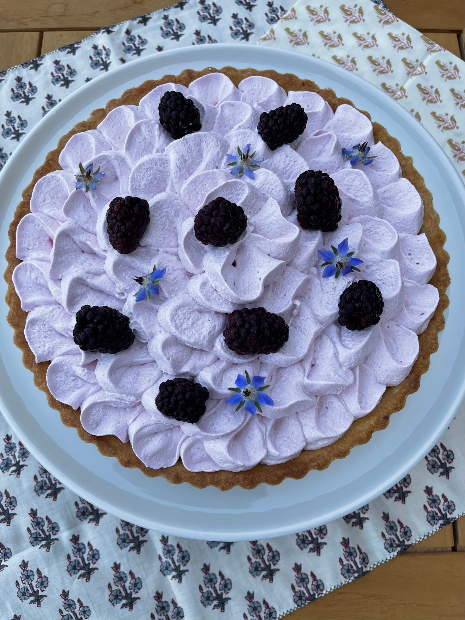 Blackberry Meringue Tart image 0