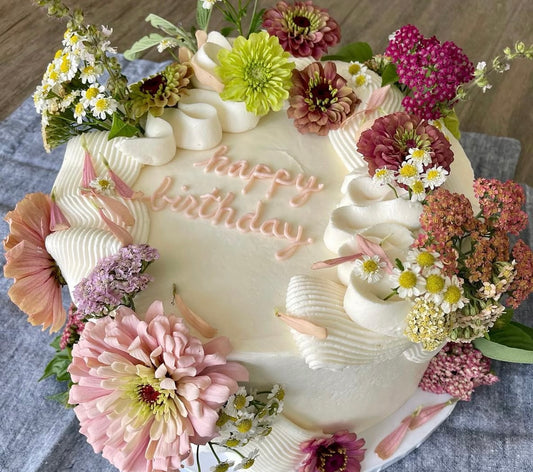 Floral Garden Cake
