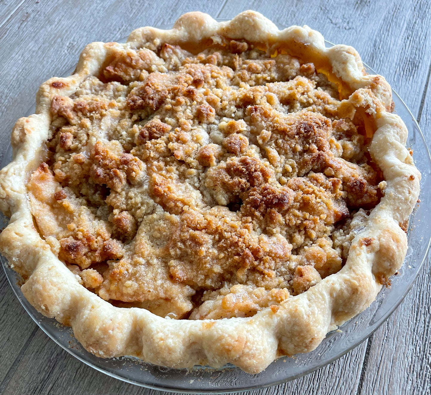 Apple Pie with Crumble Topping image 0