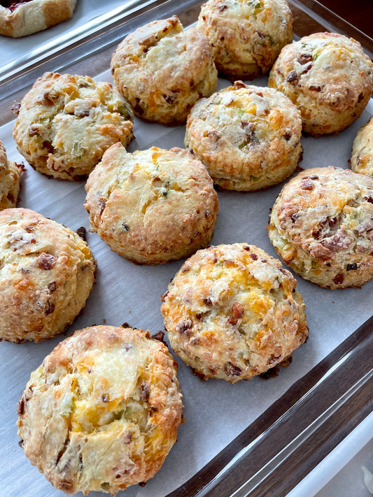 Bacon Cheddar Scallion Scones image 0